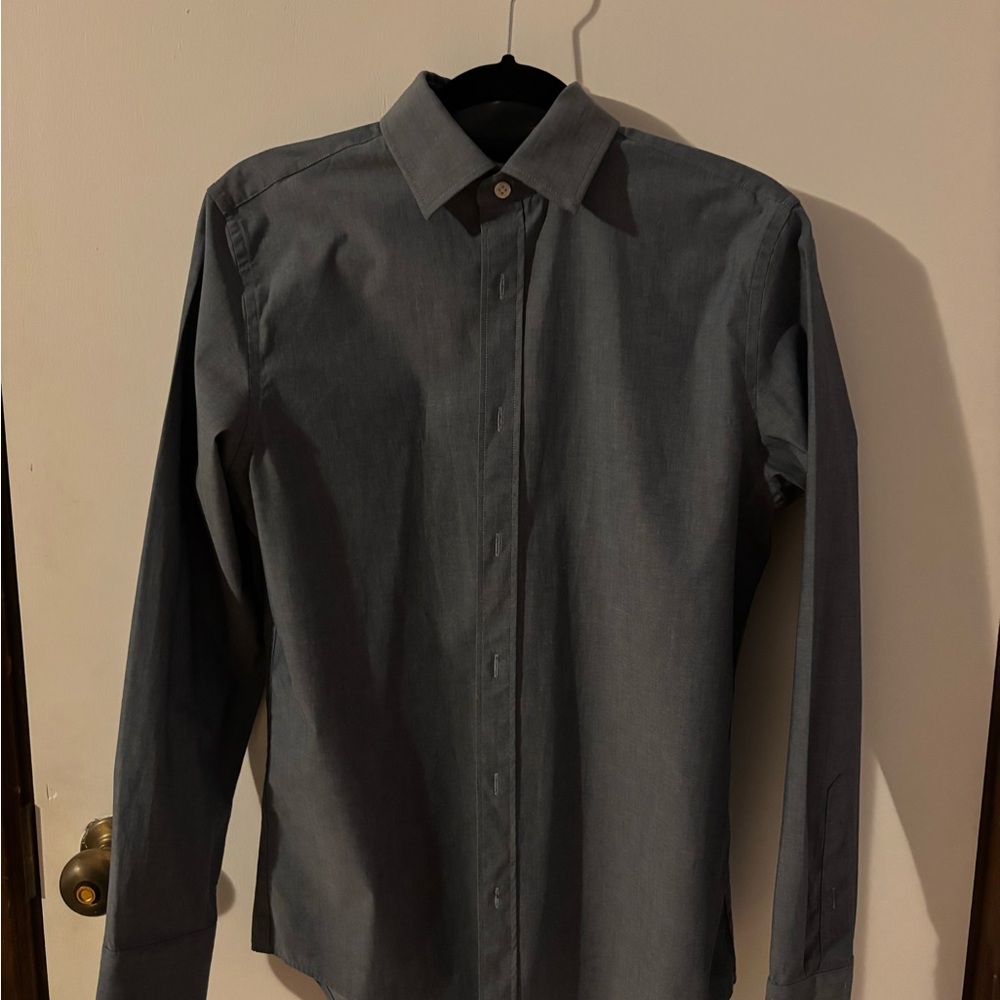 Men's Classic Blue dress Shirt